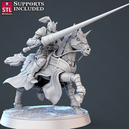 Jousting Set - Unpainted Miniature