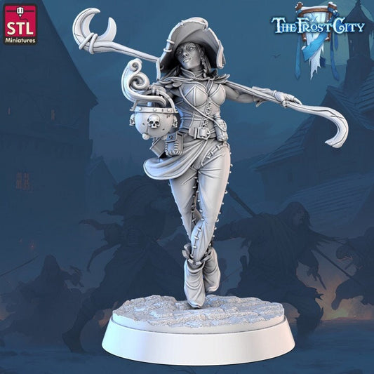 Witch - The Frost City - Unpainted Miniature