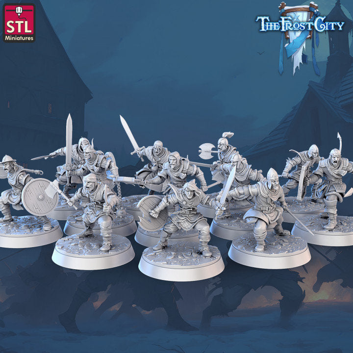 Modular Soldiers - The Frost City - Unpainted Miniature