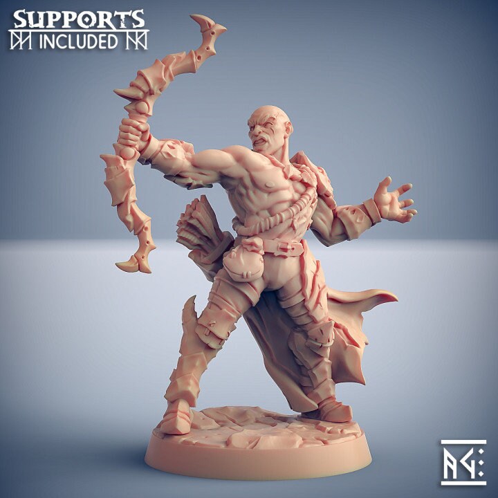 Scourgeland Survivor - Pose C - Unpainted Miniature