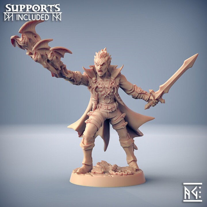 Soulless Clan Bloodseeker - Pose B - Unpainted Miniature