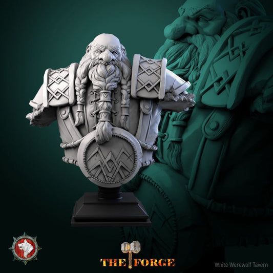 Male Dwarf Bust