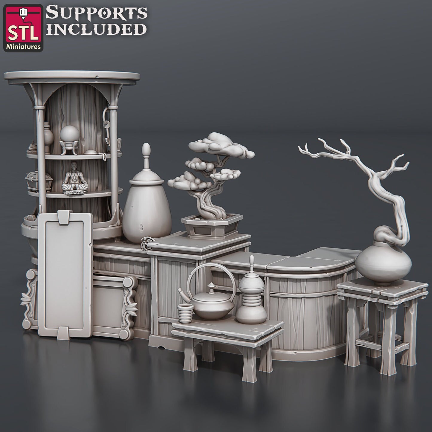 Antique Shop Set - Townsfolk NPCs