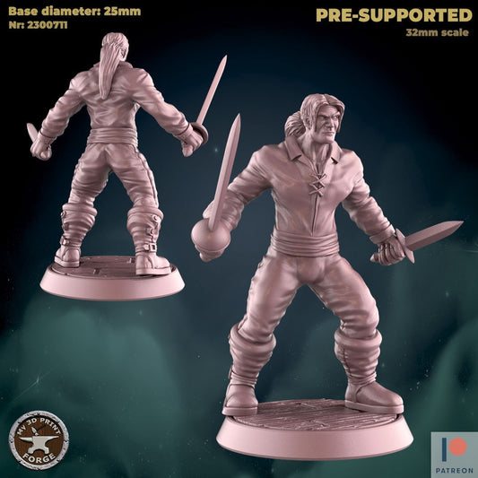 Romeo - 2 Poses - Unpainted Miniature