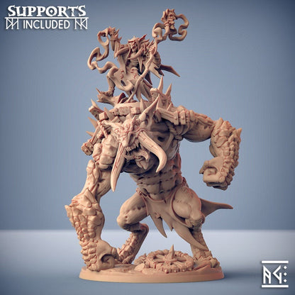 Blackrazor Rock Troll - Blackrazor Hobgoblin Set - Unpainted Miniature