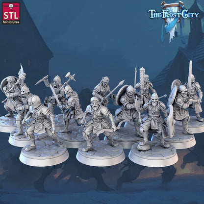 Modular Knights - The Frost City - Unpainted Miniature