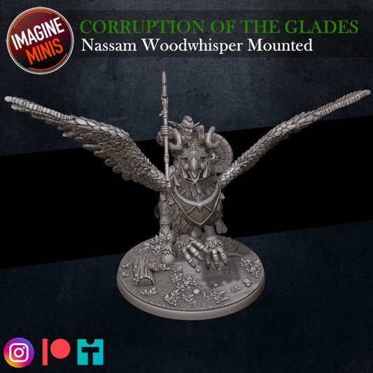 Nassam Woodwhisper - Mounted Sentinel