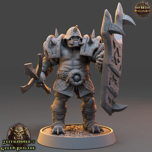 Harrer Gruntz - Zeithammer's Green Brigade - Unpainted Miniature