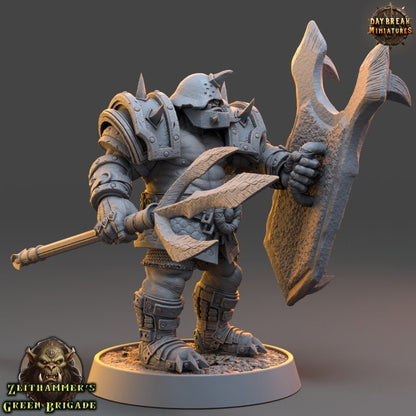 Harrer Gruntz - Zeithammer's Green Brigade - Unpainted Miniature