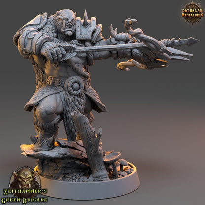 Poler Gagg - Zeithammer's Green Brigade - Unpainted Miniature