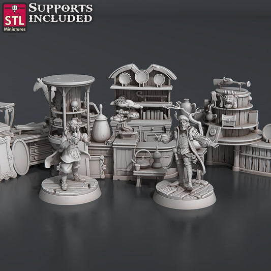 Antique Shop Set - Townsfolk NPCs