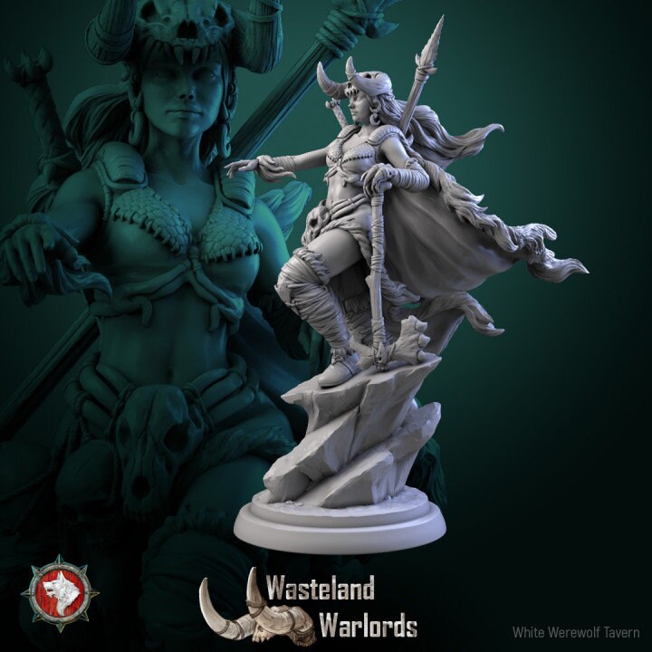 Aluraya - Wasteland Warlords Set - Unpainted Miniature