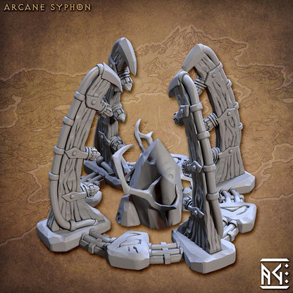 Arcane Siphon - Sandfang Ratkin Set - Unpainted Miniature