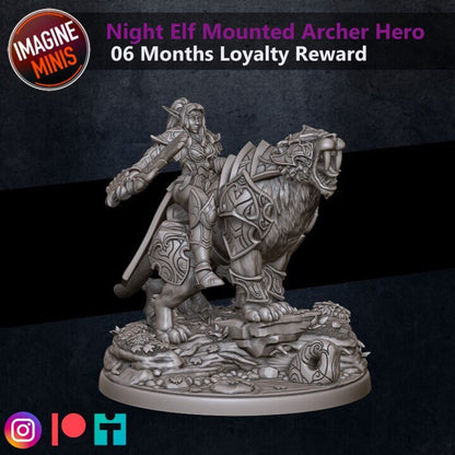 Mounted Archer - Unpainted Miniature