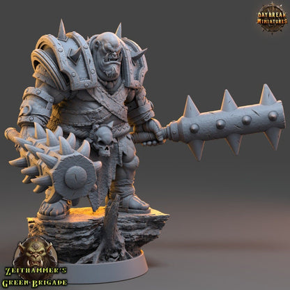 Kraut Hellbender - Zeithammer's Green Brigade - Unpainted Miniature