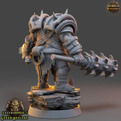 Kraut Hellbender - Zeithammer's Green Brigade - Unpainted Miniature