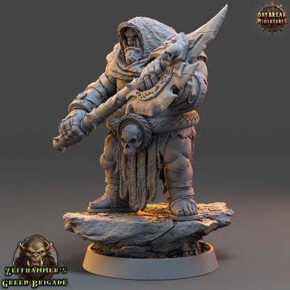 Skidz Hood - Zeithammer's Green Brigade - Unpainted Miniature