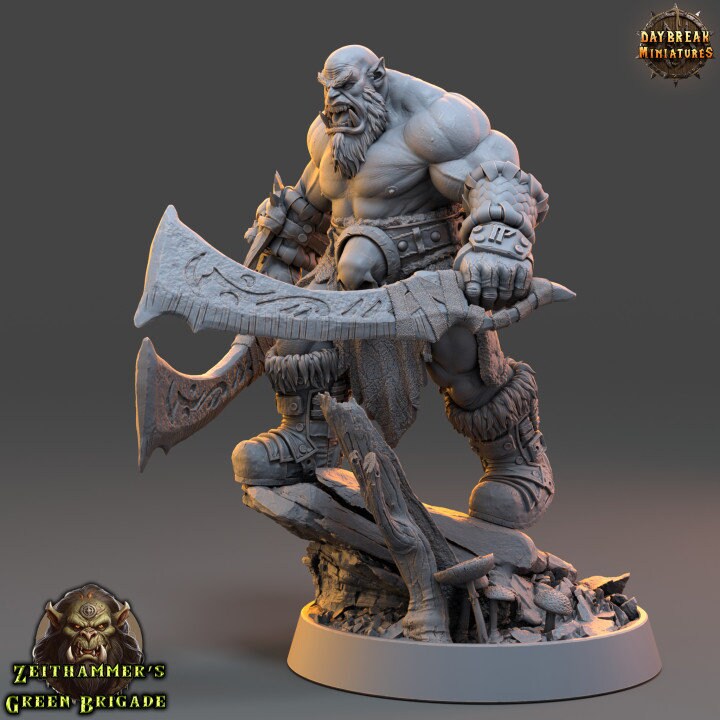 Grozler Hang - Zeithammer's Green Brigade - Unpainted Miniature