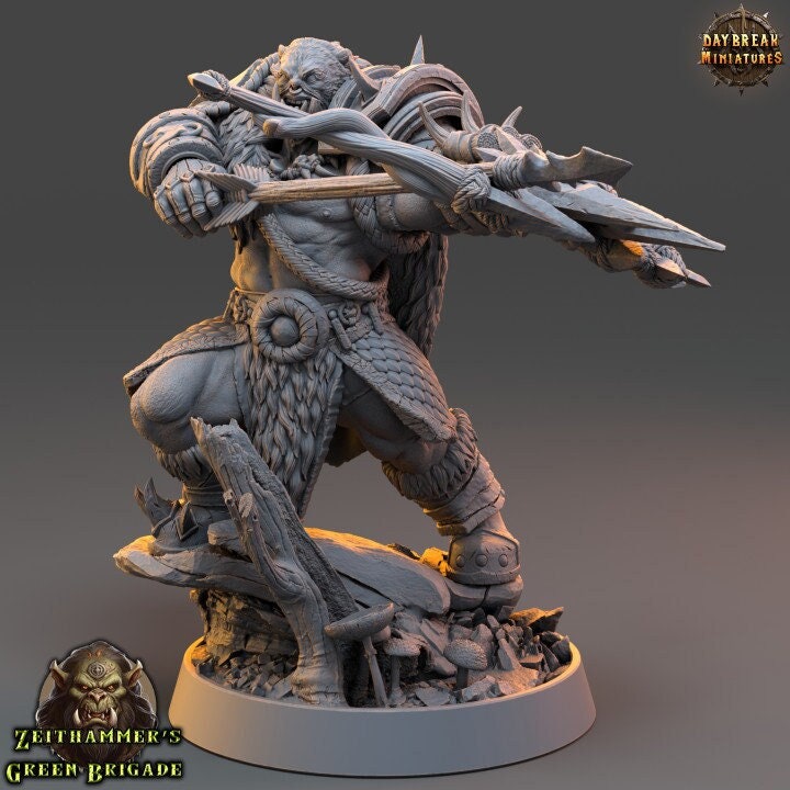 Poler Gagg - Zeithammer's Green Brigade - Unpainted Miniature