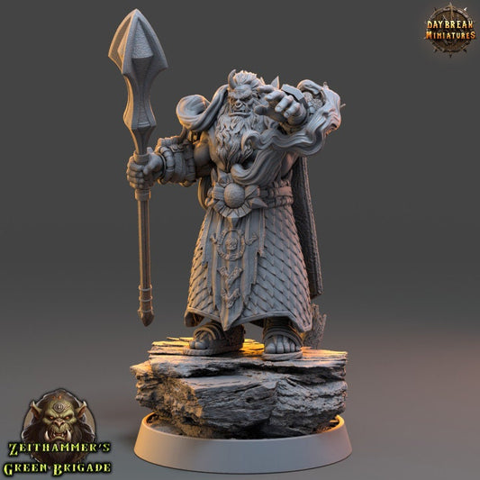 Bodraz of the Void - Zeithammer's Green Brigade - Unpainted Miniature