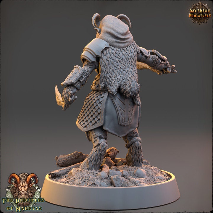 Raneaca Razor - The Disciples of Marsyas - Unpainted Miniature