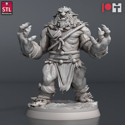 Snow Trolls - Unpainted Miniature