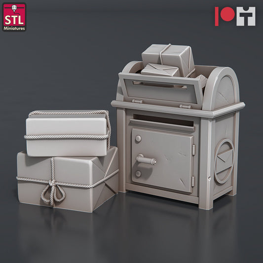 Mailbox - Unpainted Miniature