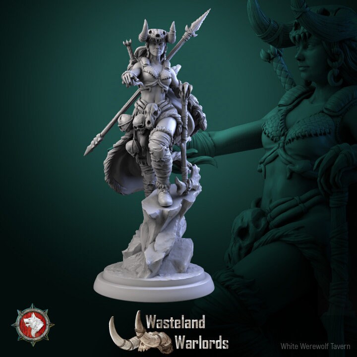 Aluraya - Wasteland Warlords Set - Unpainted Miniature