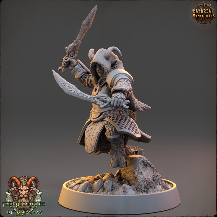 Meevhinia Sharpeye - The Disciples of Marsyas - Unpainted Miniature