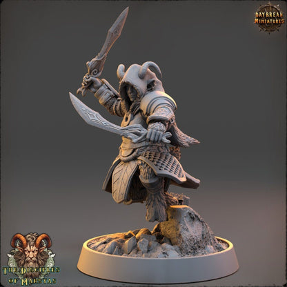 Meevhinia Sharpeye - The Disciples of Marsyas - Unpainted Miniature