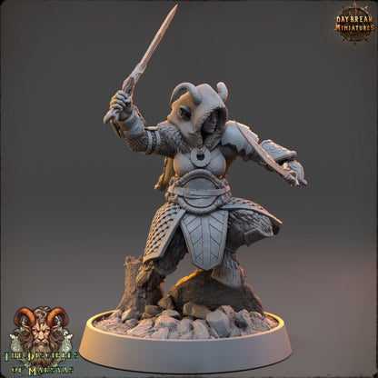 Meevhinia Sharpeye - The Disciples of Marsyas - Unpainted Miniature