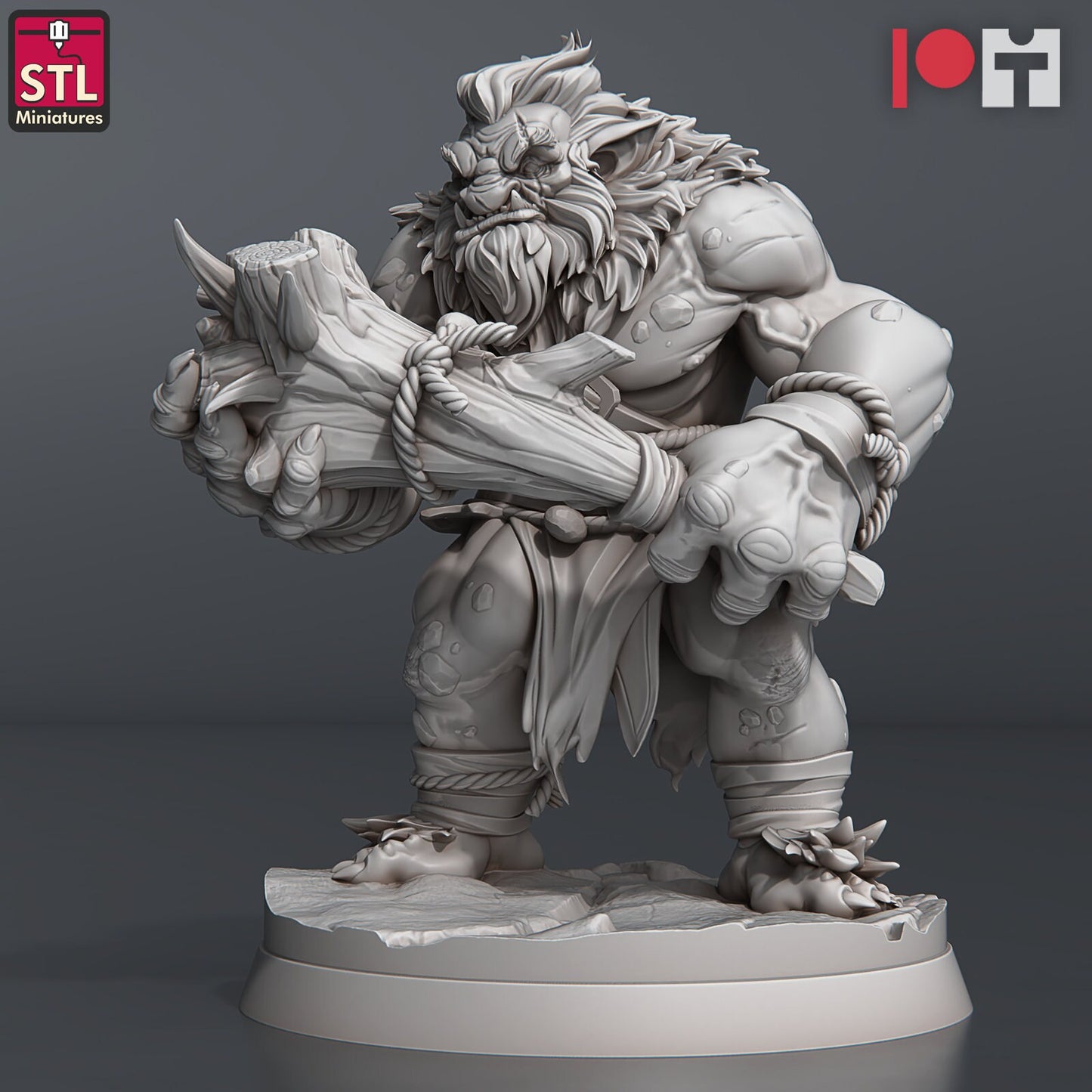 Snow Trolls - Unpainted Miniature