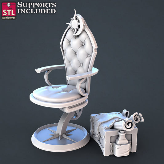 Astronomer Chair - Unpainted Miniature