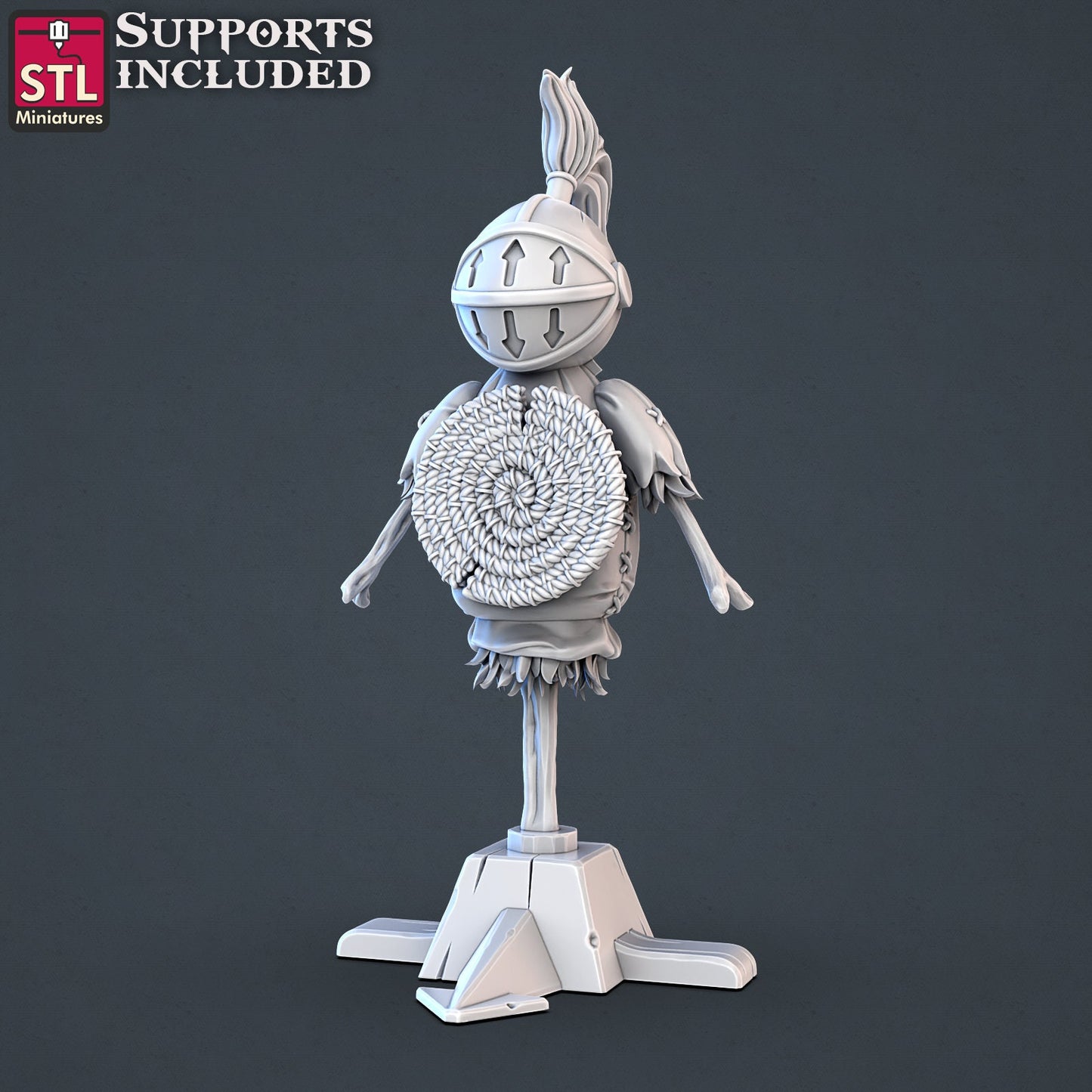 Jousting Dummy - Unpainted Miniature