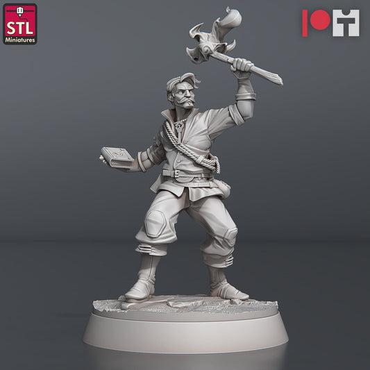 Treasure Hunter - Unpainted Miniature