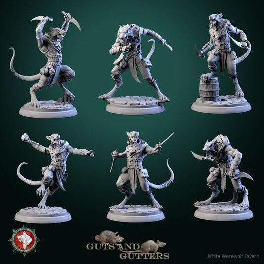 Rogue Rats - Unpainted Miniature