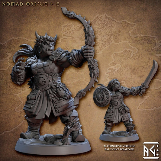 Nomad Orr'ugs - Pose E - Unpainted Miniature