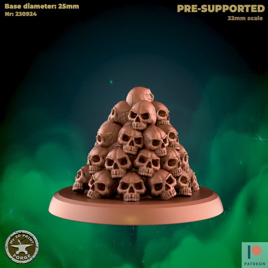 Skull Pile - Unpainted Miniature