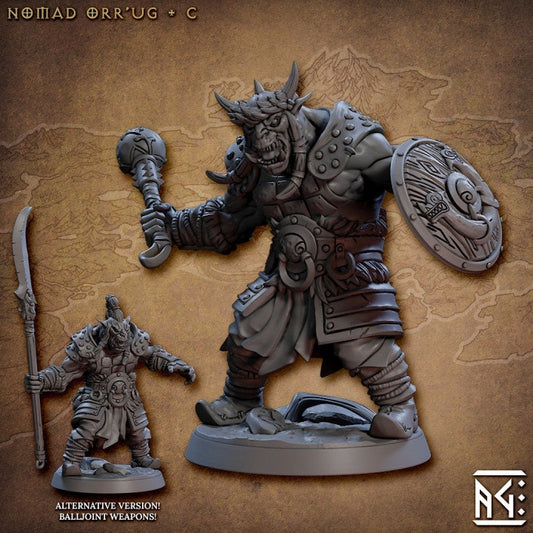 Nomad Orr'ugs - Pose C - Unpainted Miniature