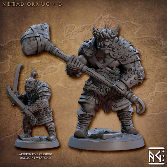 Nomad Orr'ugs - Pose D - Unpainted Miniature