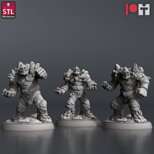 Coal Golem - Unpainted Miniature