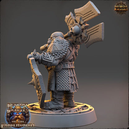 Froden Rokk - Deviant Dwarves of the Pandemonium - Unpainted Miniature