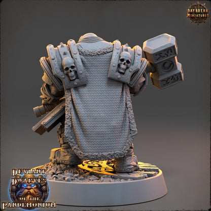 Joriz Dammerung - Deviant Dwarves of the Pandemonium - Unpainted Miniature
