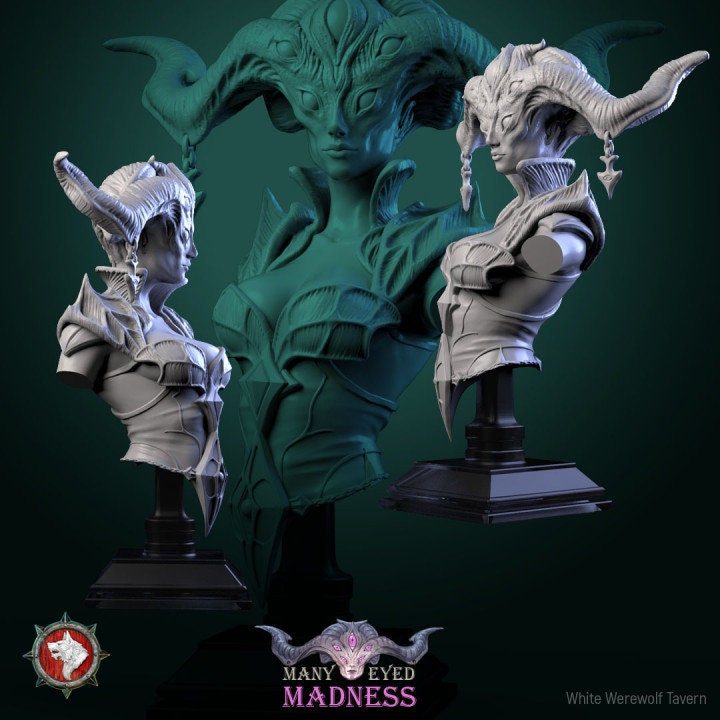 Tenery the Night Captor - Bust