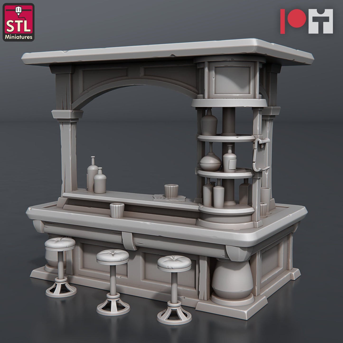 Casino Bar - Unpainted Miniature