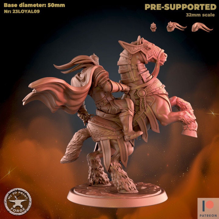 Headless Horseman - Unpainted Miniature