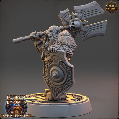 Froden Rokk - Deviant Dwarves of the Pandemonium - Unpainted Miniature