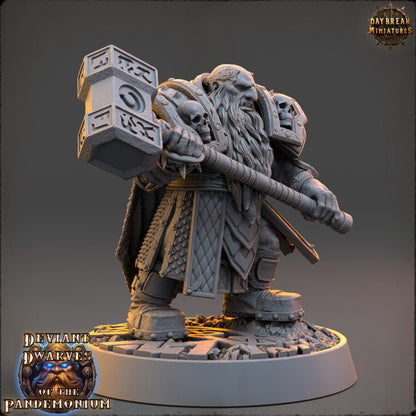 Joriz Dammerung - Deviant Dwarves of the Pandemonium - Unpainted Miniature