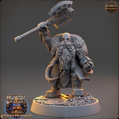 Zigmond Rottinger - Deviant Dwarves of the Pandemonium - Unpainted Miniature