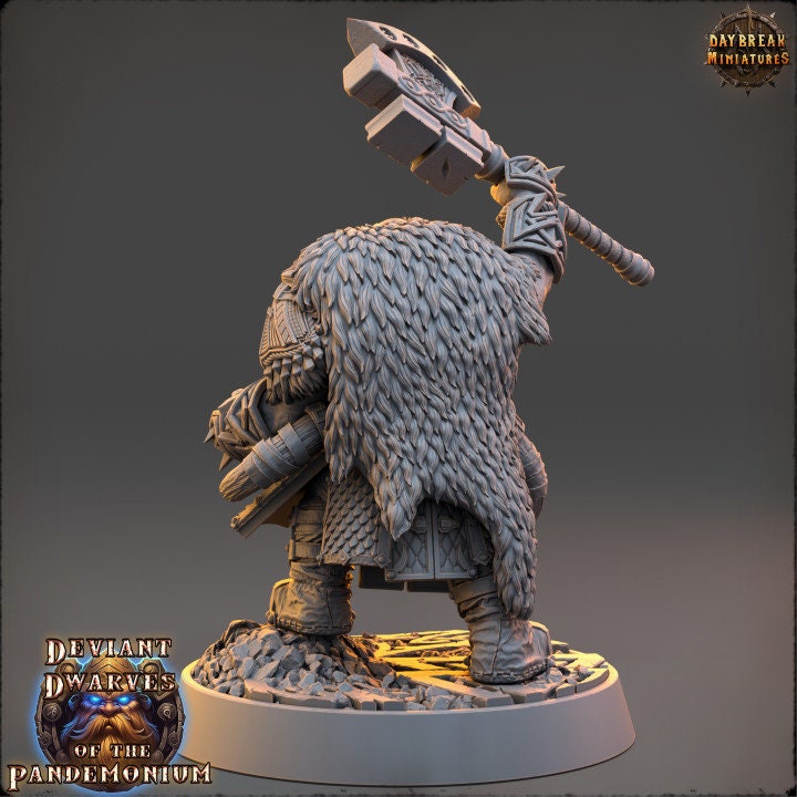 Zigmond Rottinger - Deviant Dwarves of the Pandemonium - Unpainted Miniature